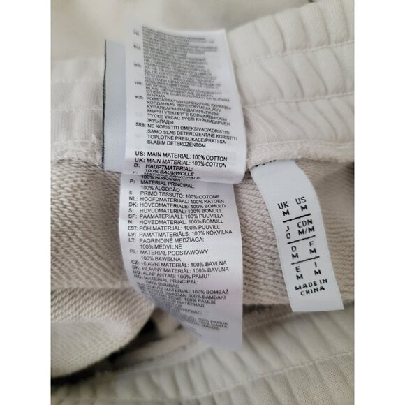 Adidas Originals Script Taupe Pants Joggers With Trefoil Logo Men's Size M - Picture 6 of 7